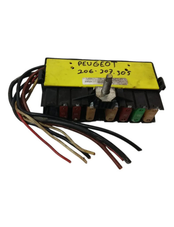Caixa Fusíveis Reles Peugeot 206 207 Sw 2007 - 2012