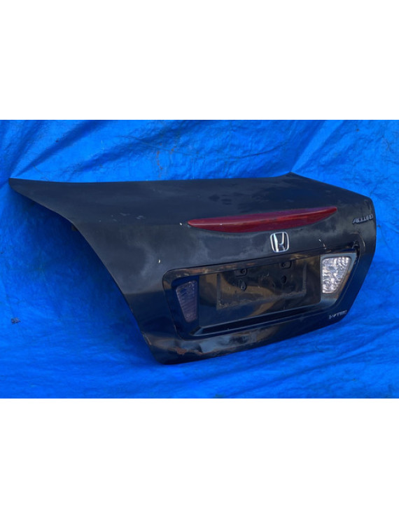 Tampa Traseira Honda Accord 2003 A 2007 / Detalhe Preto