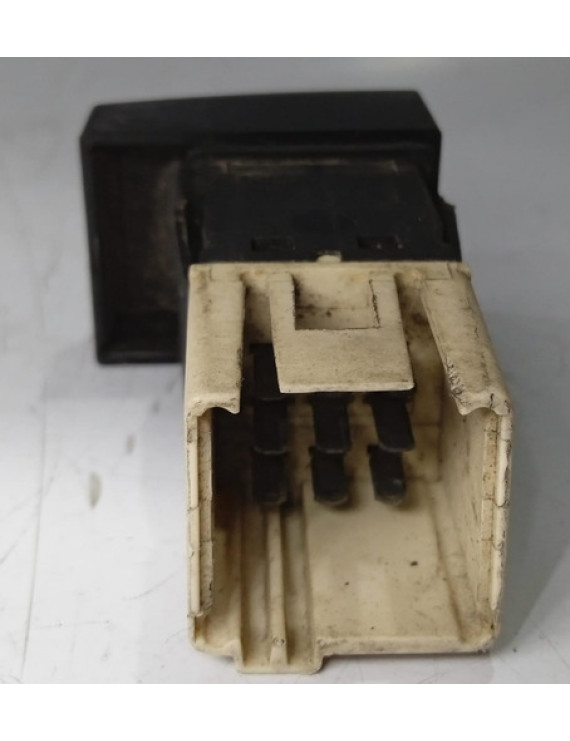 Botão Falso Painel Peugeot 406 1996 1997 1998 Preto