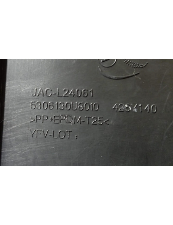 Moldura Acabamento Painel Instrumentos Jac J3 2011 - 2015 Preto