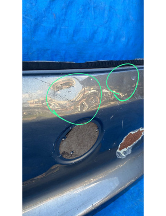 Tampa Traseira Tiguan 2009 A 2016  / Detalhe Azul