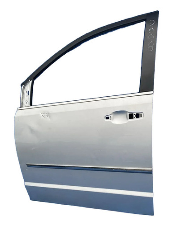Porta Dianteira Esquerda Town & Country 2008 A 2016 Detalhe Dianteira Esquerdo Prateado