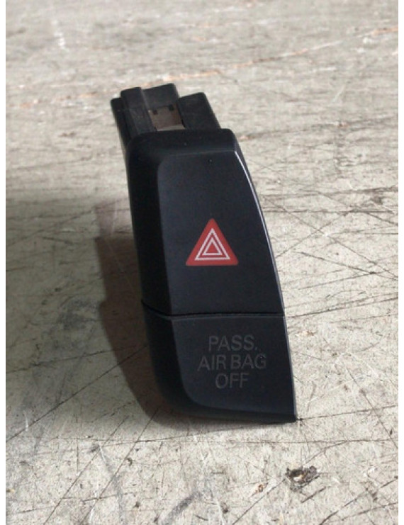 Botão Pisca Alerta Audi A5 2010 - 2012  Preto