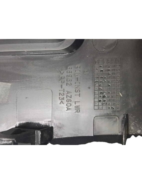 Moldura Inferior Painel Nissan Livina 2009 - 2014 Preto