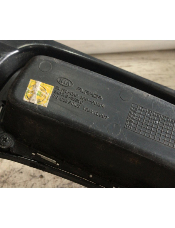 Porta Objetos + Moldura Cambio Kia Sorento 2007 - 2009 Preto