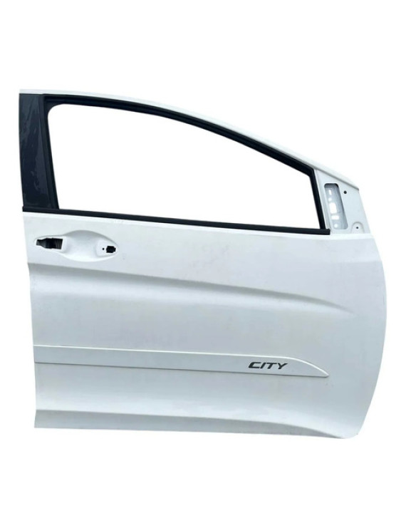 Porta Dianteira Direita Honda City 2015 A 2021 Dianteira Direita Branco