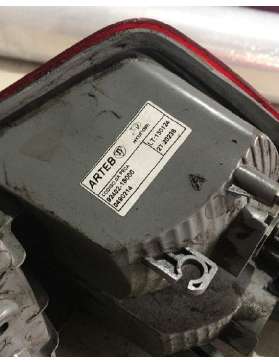 Lanterna Traseira Direito Hyundai Hb20 Hatch 2011 - 2015 Vermelho