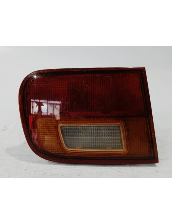 Lanterna Esquerda Tampa Honda Civic 1992 - 1996 Esquerdo/motorista Vermelho / Âmbar / Claro