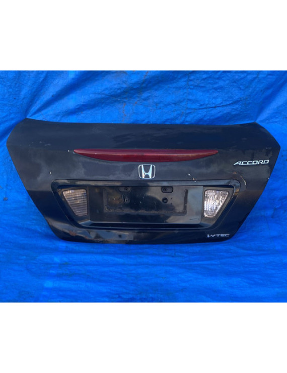 Tampa Traseira Honda Accord 2003 A 2007 / Detalhe Preto