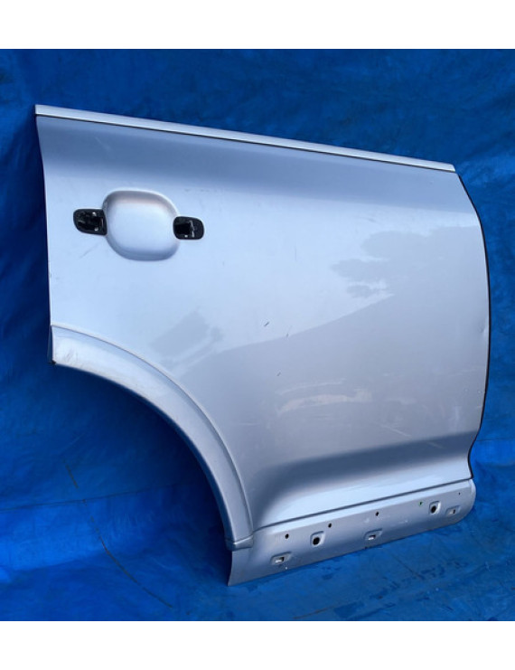 Porta Traseira Direita Porsche Cayenne 2006 A 2009 Traseira Direita Prateado