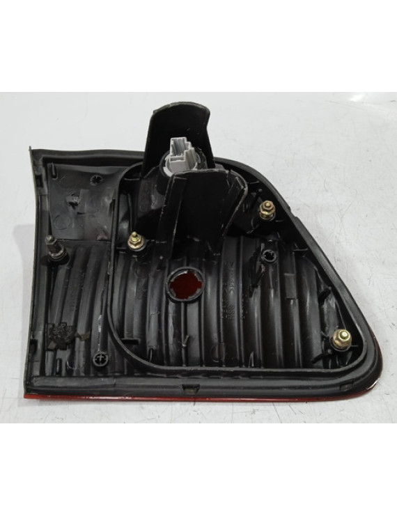 Lanterna Direita Tampa Traseira Honda Civic 1999 2000 Direito/passageiro Vermelho