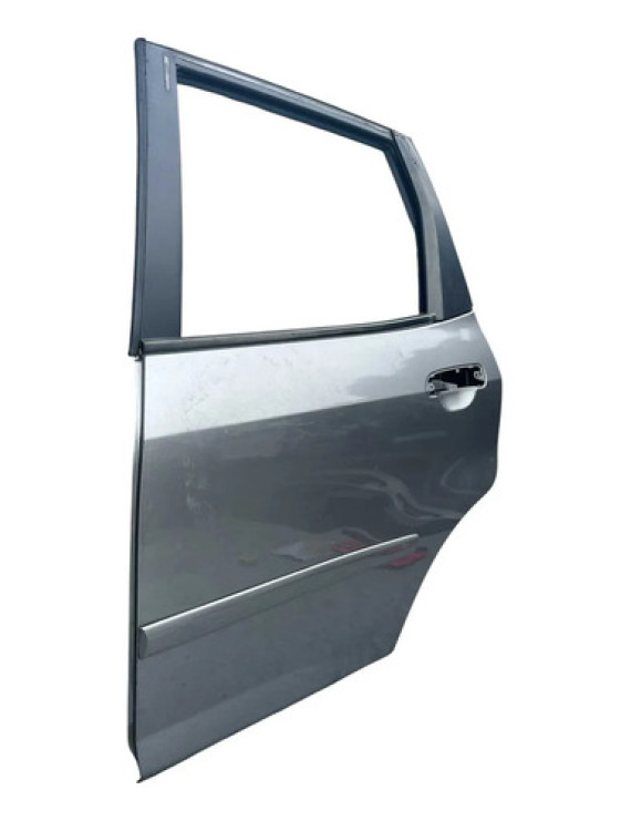 Porta Traseira Esquerda Honda Fit 2003 A 2008 Traseira Esquerda Prateado