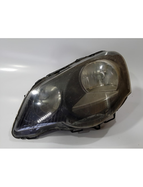 Farol Esquerdo Polo 2007 - 2011 Detalhe Esquerdo/motorista