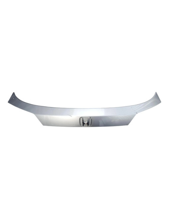 Aplique Tampa Traseira Honda Hrv 2015 - 2020 Prateado