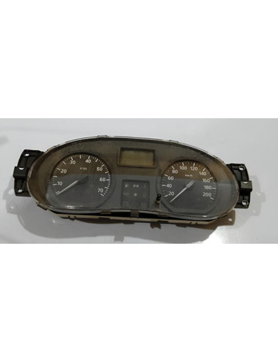 Painel De Instrumentos Logan Sandero Clio 2004 - 2012 Preto