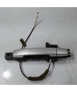 Maçaneta Externa Dianteira Direita Sentra 2010 2011 2012 Prateado Dianteira Maçaneta Externa Dianteira Direita Sentra 2010 2011 2012 Prateado Dianteira