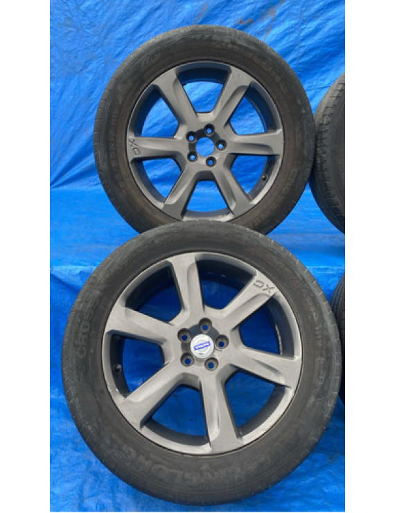 Jogo De Rodas Volvo Xc60 2013 2014 2015 Aro 19 Preto