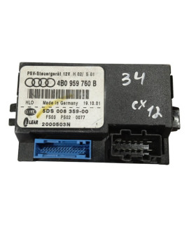 Módulo Banco Dianteiro Esquerdo Audi A6 2005 / 4b0959760b Módulo Banco Dianteiro Esquerdo Audi A6 2005 / 4b0959760b