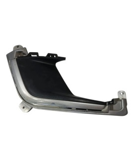 Moldura Farol Milha Direito Peugeot 308 2012 - 2016 Preto Direito