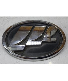 Emblema Tampa Traseira Lifan 530 2015 - 2018 Preto