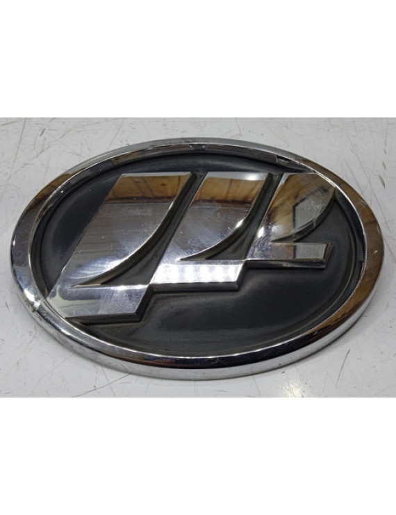 Emblema Tampa Traseira Lifan 530 2015 - 2018 Preto
