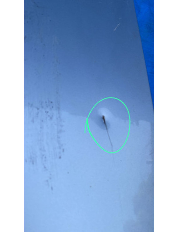 Tampa Traseira Peugeot 307 Sedan 2003 A 2012 / Detalhe Prateado