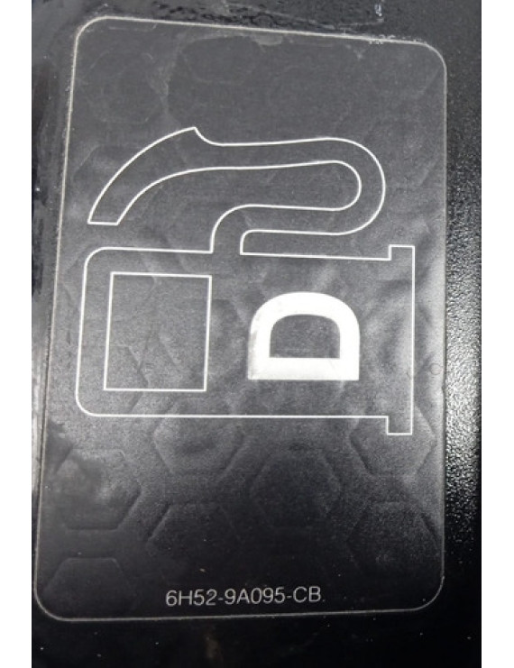 Portinhola Tanque Freelander 2 Evoque 2 2008 - 2015 Preto
