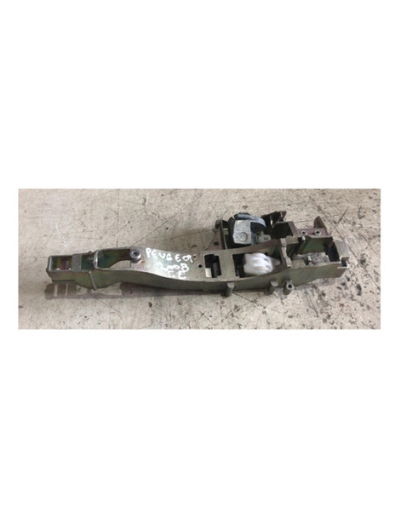 Suporte Maçaneta Ext Tras Esq Peugeot 2008 2012  Cinza