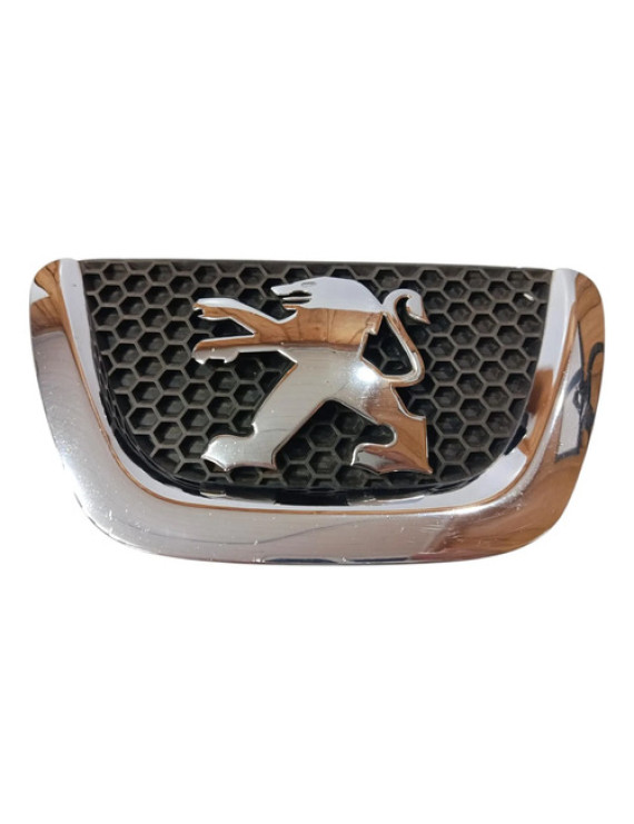 Emblema Grade Dianteira Peugeot 307 2007 - 2012 Preto