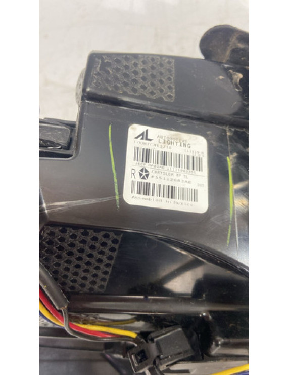 Lanterna Direita Jeep Compass 2018 2019 2020 2021 Direito Transparente