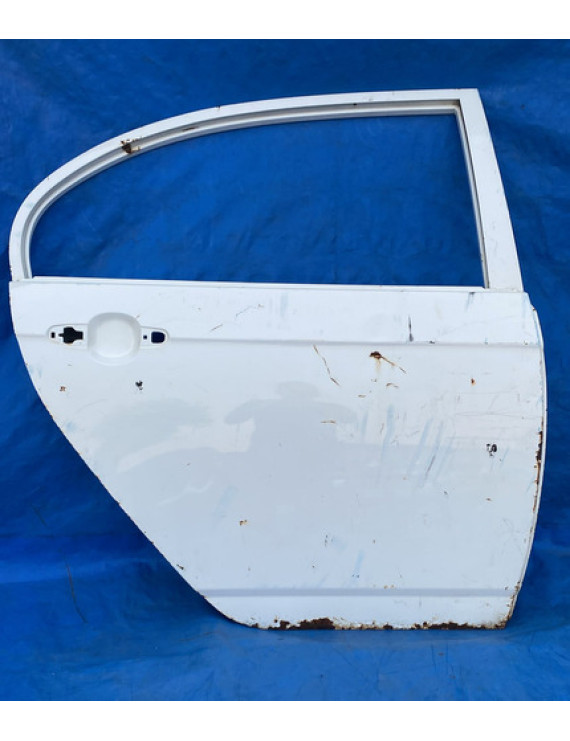 Porta Traseira Direita Lifan 620 2010 A 2015 Traseira Direita Branco