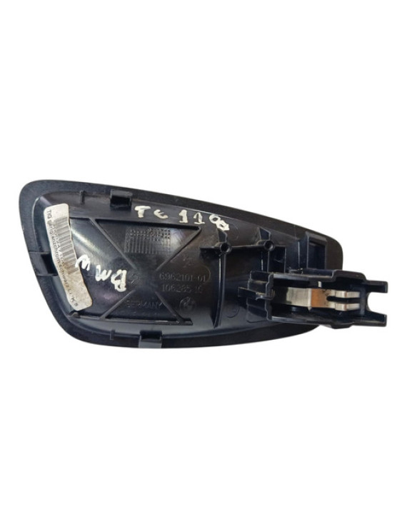 Maçaneta Interna Traseira Esquerda Bmw 118i 2007 - 2011 Preto Traseira