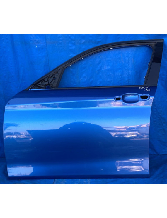 Porta Dianteira Esquerda Bmw 135 2015  Dianteira Esquerdo Azul