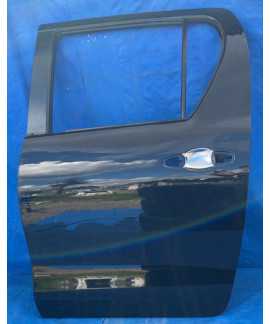 Porta Traseira Esquerda Hilux 2016 - 2021 Cabine Dupla Traseira Esquerdo Preto