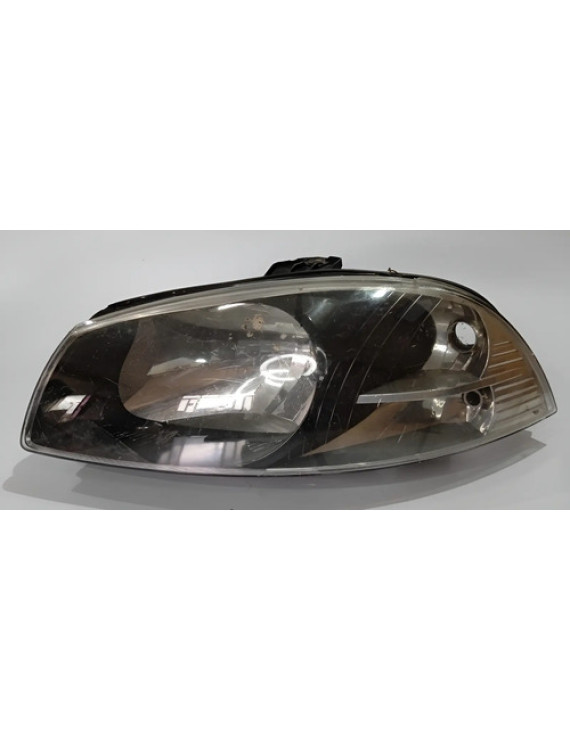 Farol Esquerdo Fiat Siena Palio Strada 2008 - 2015 Detalhe Esquerdo/motorista