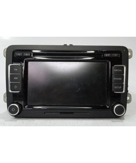 Central Multimídia Tiguan Fusca Passat Jetta 2012 5k0035190 Preto