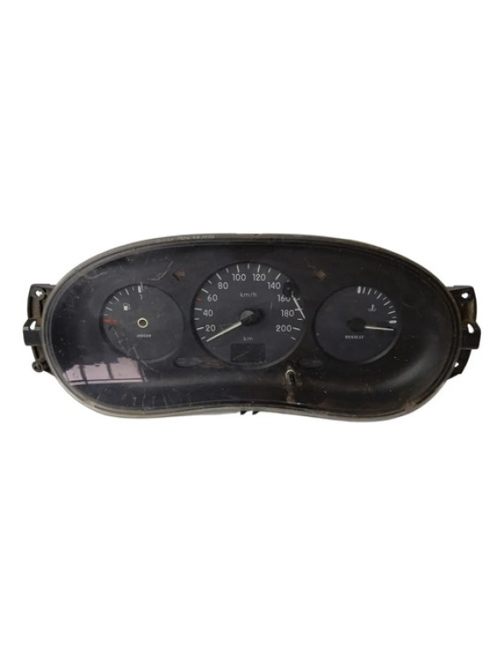 Painel De Instrumentos Renault Clio 2001 - 2006 Preto