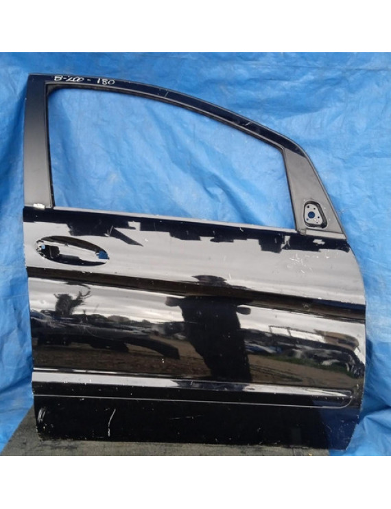 Porta Dianteira Direita Mercedes B200 07 2008 2009 2010 2011 Preto