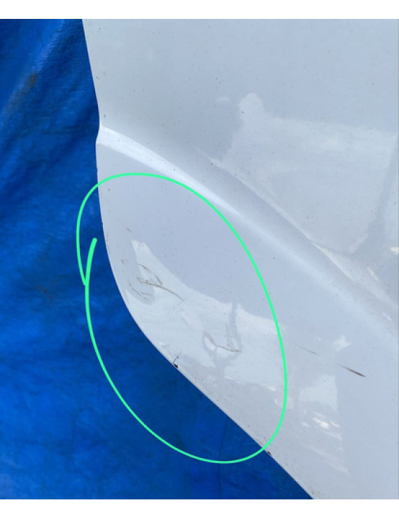Porta Traseira Direita Focus 2008 A 2013 / Detalhe Traseira Direita Branco