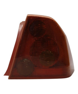 Lanterna Direita Peugeot 307 Sedan 2007 2008 2009 Direito/passageiro Vermelho