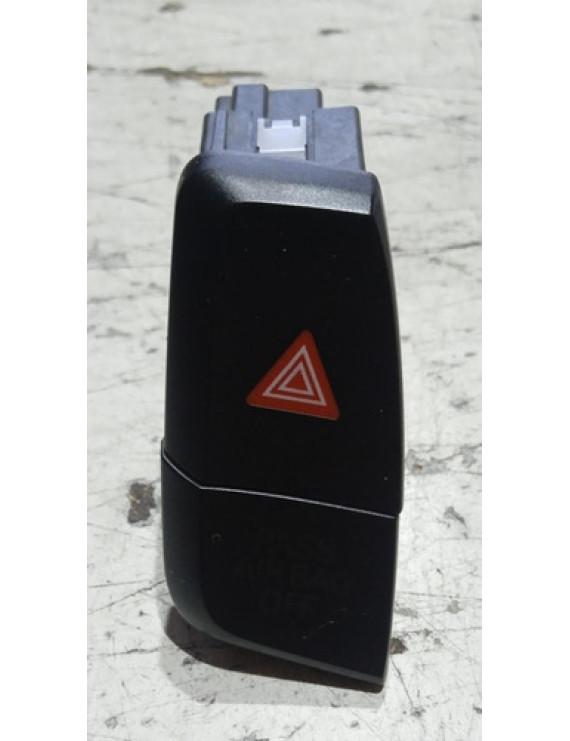 Botão Pisca Alerta Audi A4  2009 2010 2011 2012 Preto