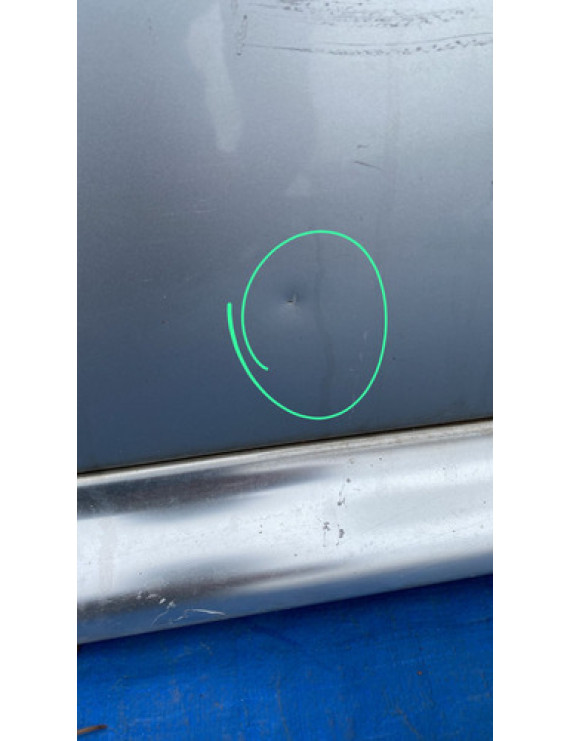 Porta Dianteira Direita Audi A6 Allroad 2000 A 2005 Blindada Dianteira Direita Prateado