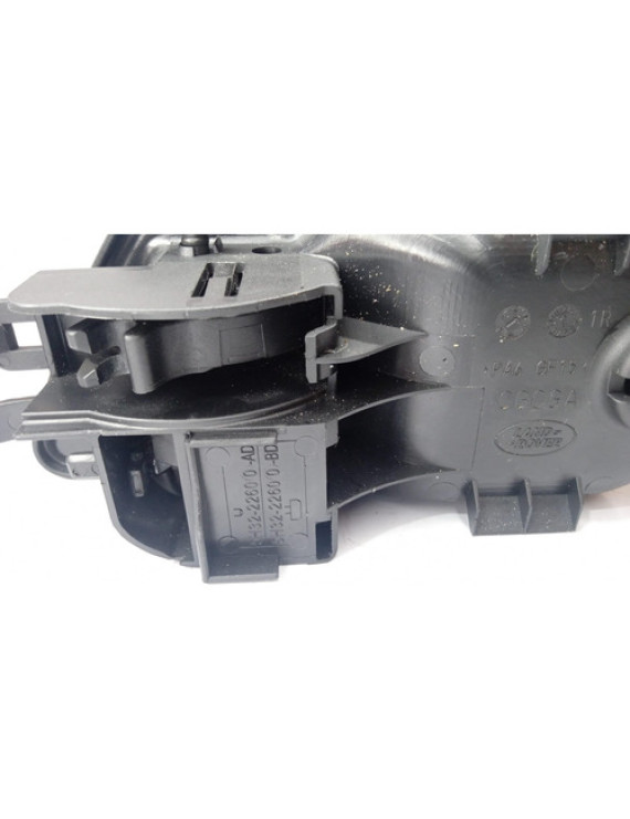 Maçaneta Interna Direita Freelander 2 2007 - 2015 Preto Dianteira/traseira