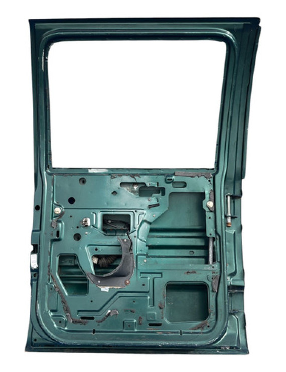 Porta Traseira Esquerda Gm S10 1996 A 2011 Detalhe Traseira Esquerdo Preto