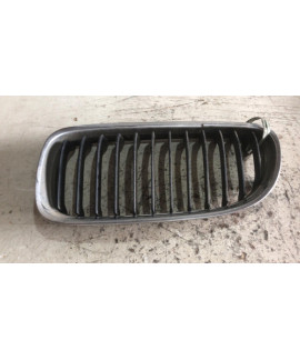 Grade Dianteira Esquerda Bmw 328i 2008 Preto Esquerdo