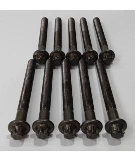 Kit Parafuso Mancal Virabrequim Mercedes E300 2.0 2020 Preto