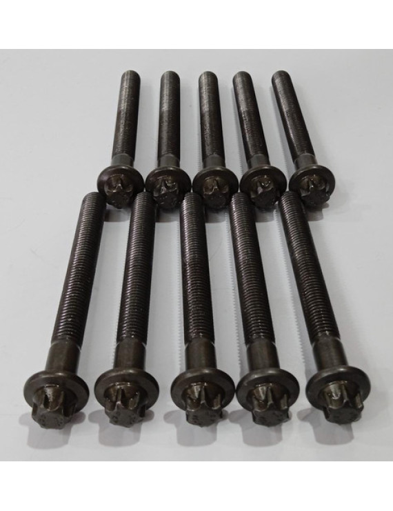Kit Parafuso Mancal Virabrequim Mercedes E300 2.0 2020 Preto