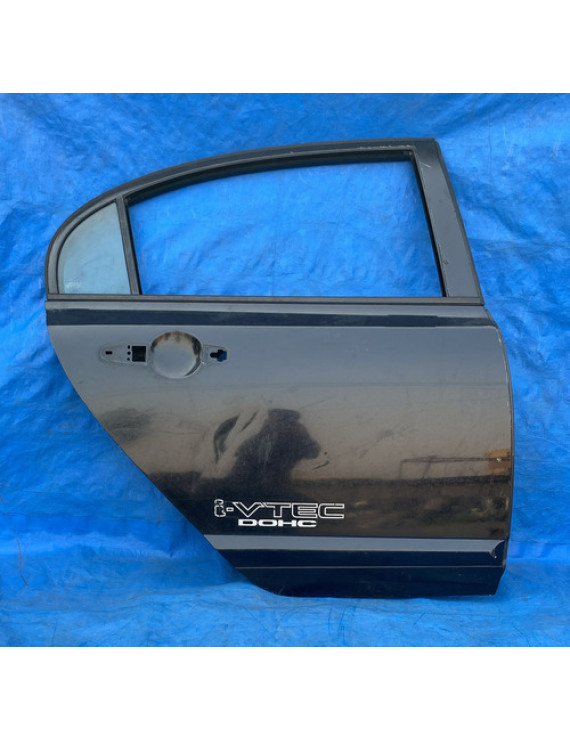 Porta Traseira Direita Honda Civic 2006 - 2011 Traseira Direita Preto