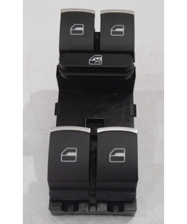 Botão Comando Vidro Dianteiro Esquerdo Tiguan 2008 - 2012