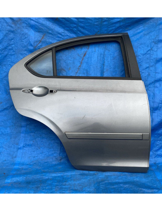 Porta Traseira Direita Jac J3 Sedan 2010 A 2016 Traseira Direita Prateado